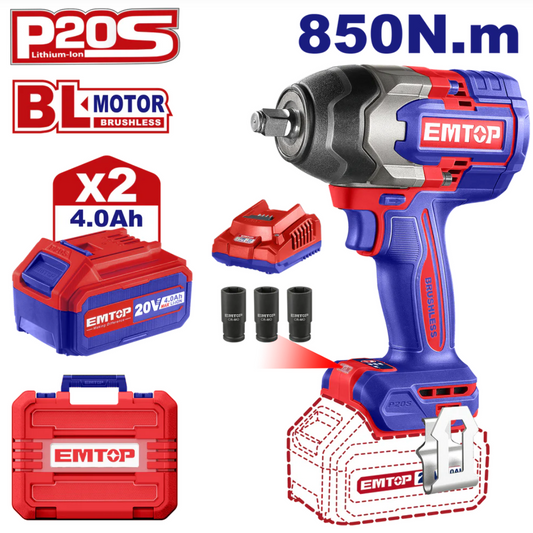 LLAVE DE IMPACTO 850 N.M